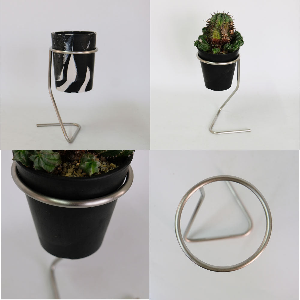 植木鉢スタンド ステンレススタンド12 フラワースタンド ポットスタンド 鉢台 高さ25cm