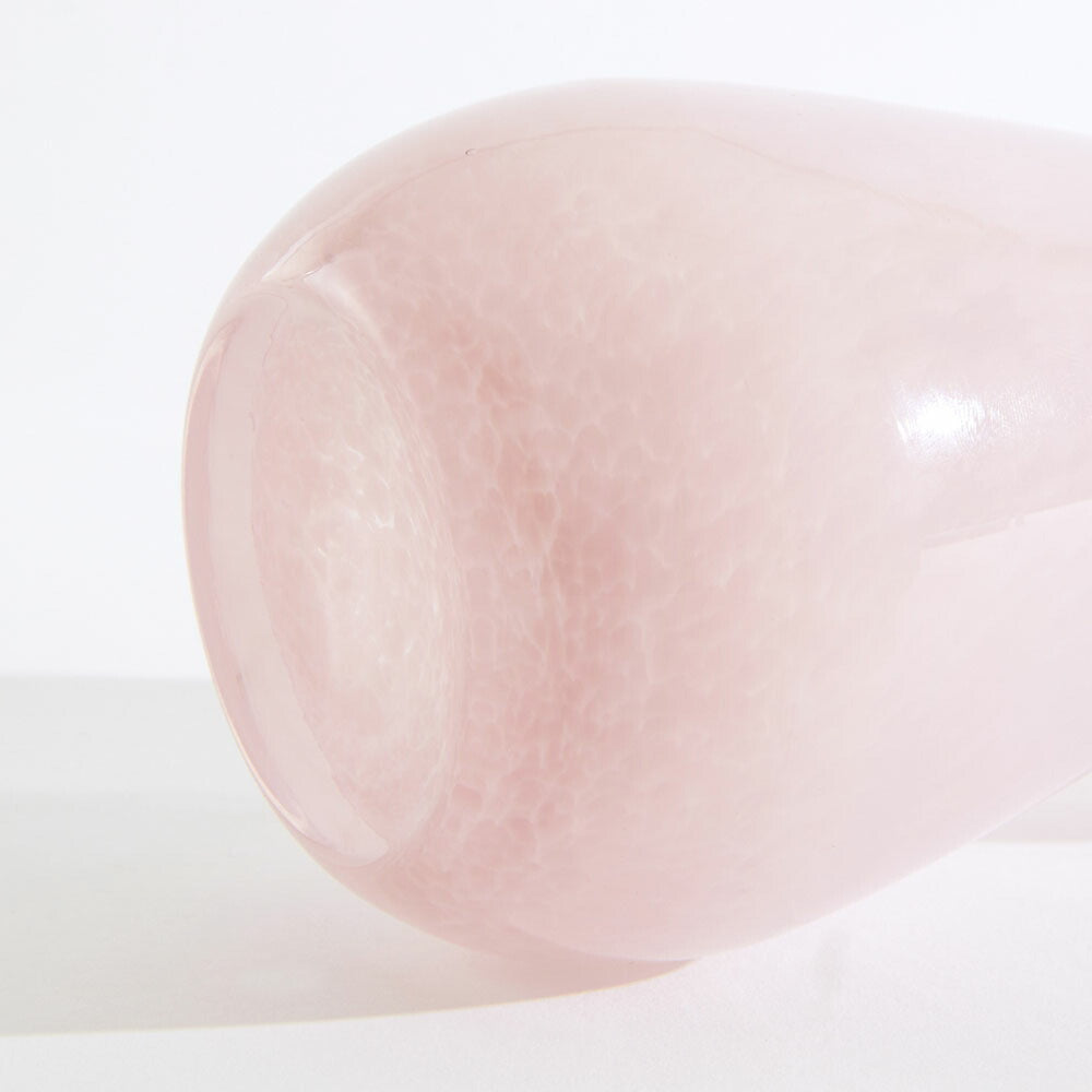 花瓶 おしゃれ ミルキー GLASS フラワーベース コレ かわいい 志成販売