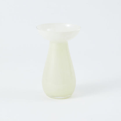 花瓶 おしゃれ ミルキー GLASS フラワーベース コレ かわいい 志成販売