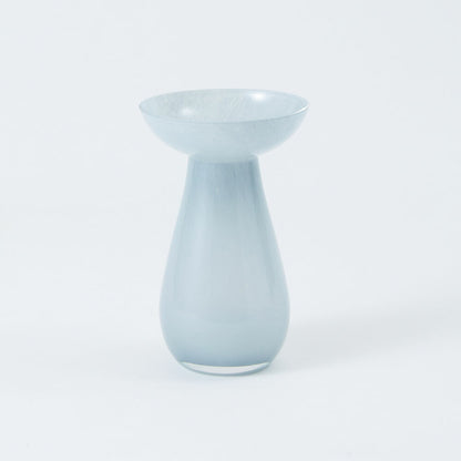 花瓶 おしゃれ ミルキー GLASS フラワーベース コレ かわいい 志成販売