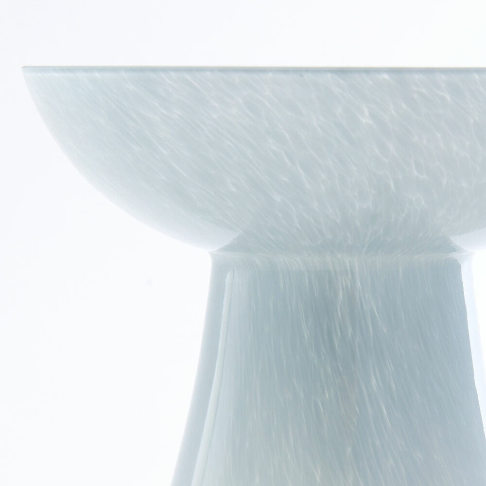 花瓶 おしゃれ ミルキー GLASS フラワーベース コレ かわいい 志成販売