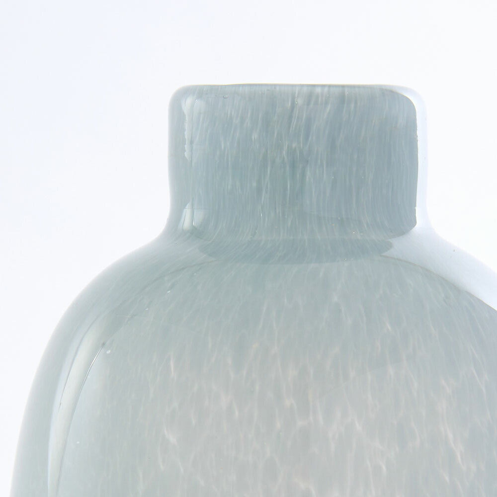 花瓶 おしゃれ ミルキー GLASS フラワーベース バロン 花瓶 かわいい 志成販売