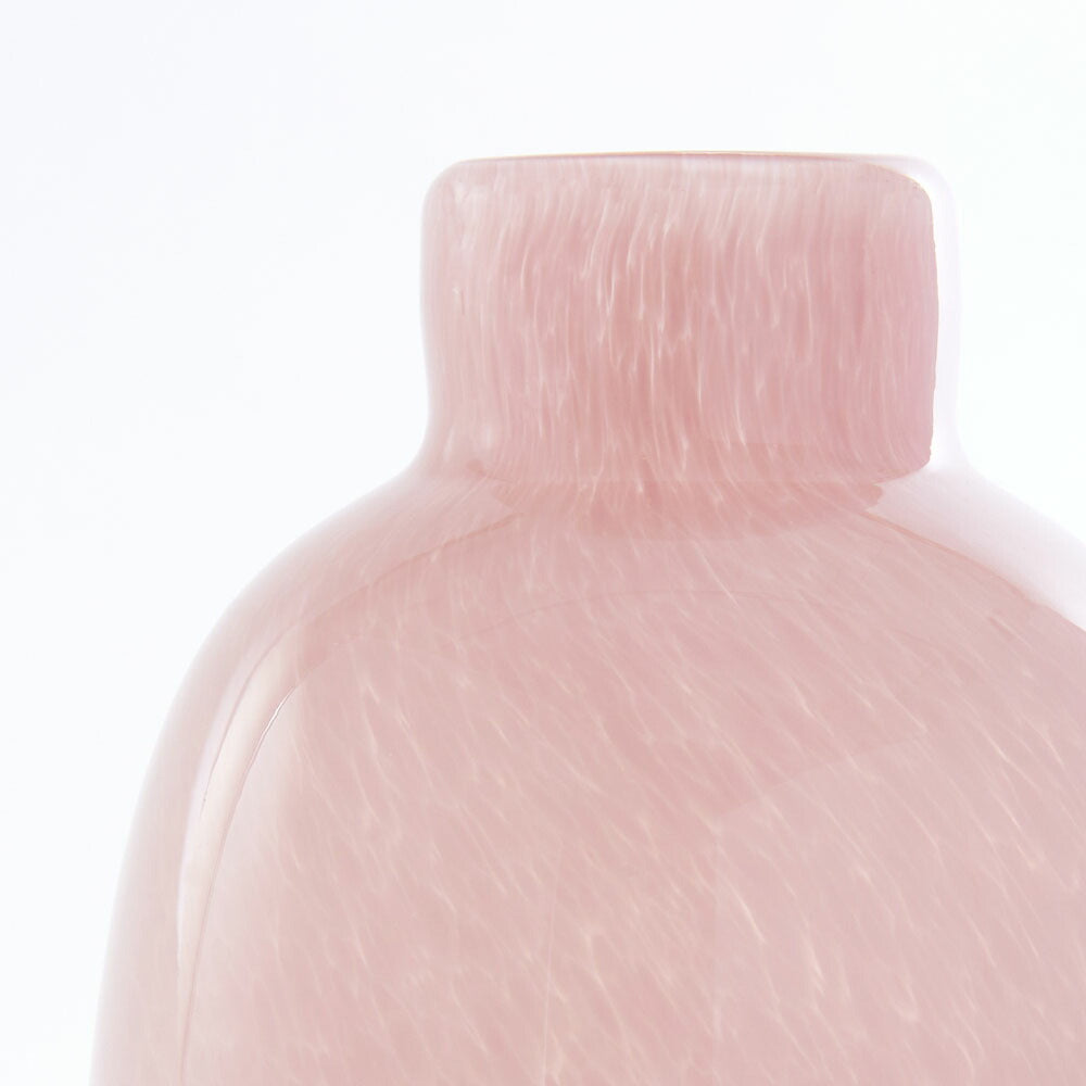 花瓶 おしゃれ ミルキー GLASS フラワーベース バロン 花瓶 かわいい 志成販売