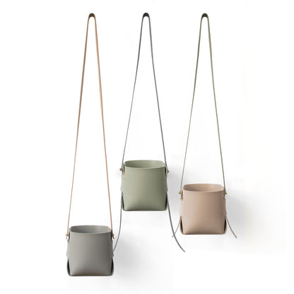 SOFT LEATHER POT ハンキングポット amabro ソフトレザー ガーデニング 収納 アマブロ