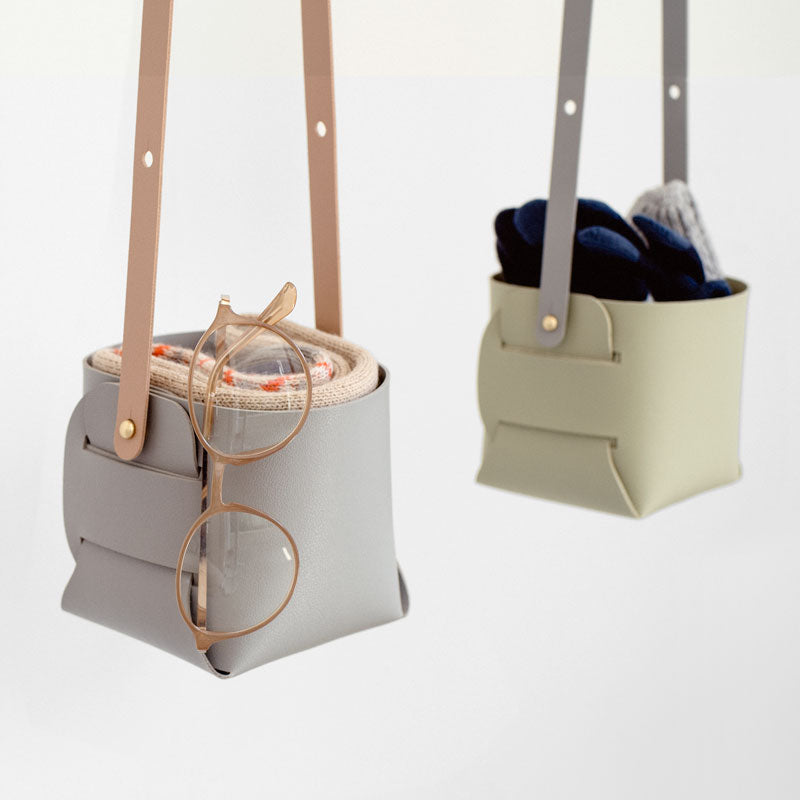 SOFT LEATHER POT ハンキングポット amabro ソフトレザー ガーデニング 収納 アマブロ