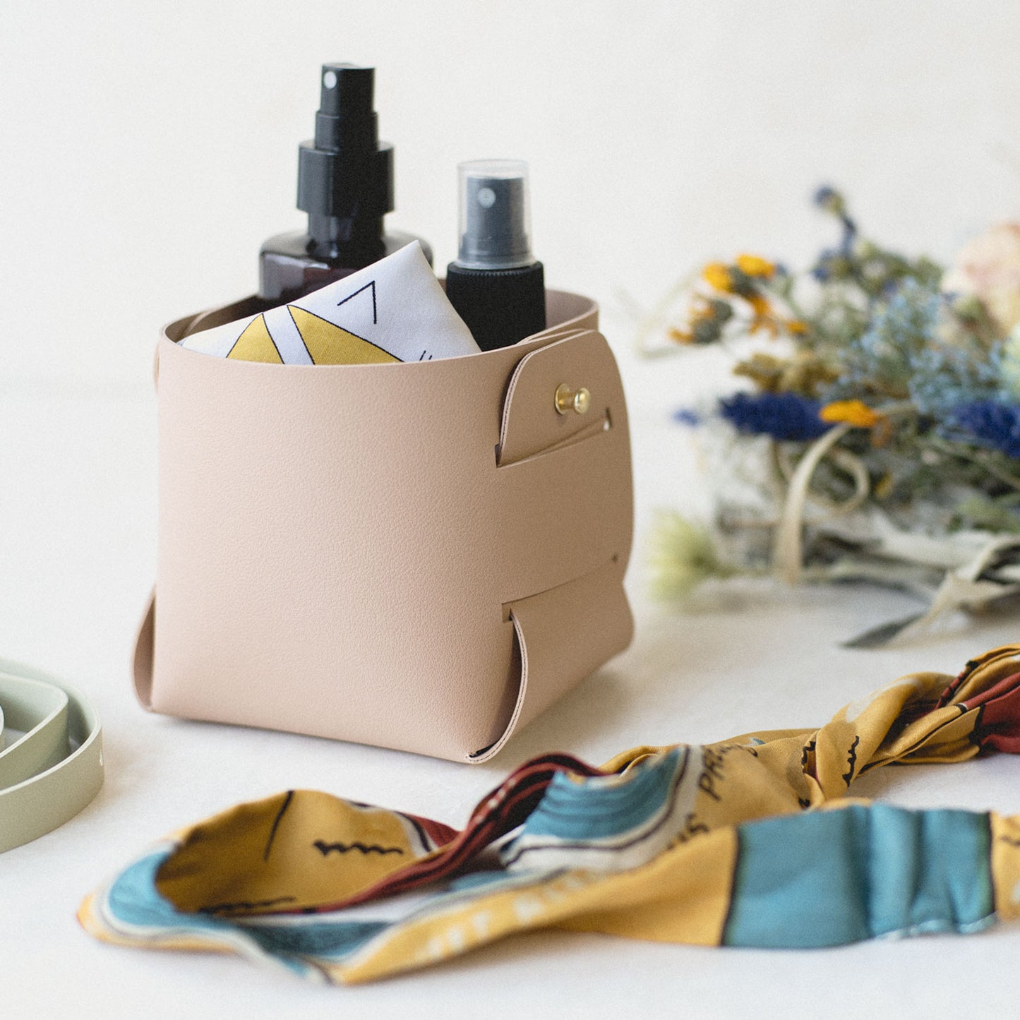 SOFT LEATHER POT ハンキングポット amabro ソフトレザー ガーデニング 収納 アマブロ