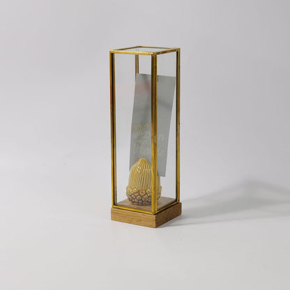 BRASS フレームディスプレイBOX 20 一輪挿し 花瓶 おしゃれ