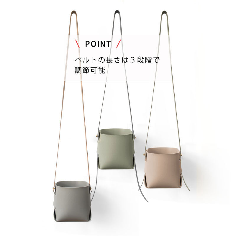 SOFT LEATHER POT ハンキングポット amabro ソフトレザー ガーデニング 収納 アマブロ