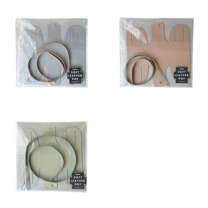 SOFT LEATHER POT ハンキングポット amabro ソフトレザー ガーデニング 収納 アマブロ