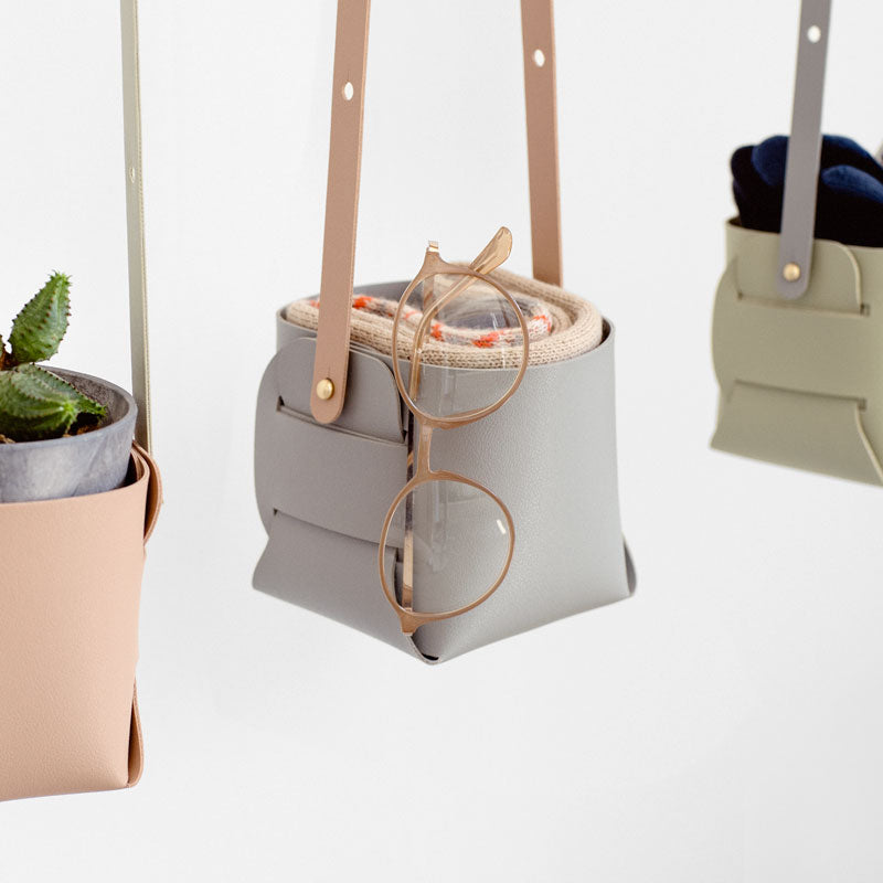 SOFT LEATHER POT ハンキングポット amabro ソフトレザー ガーデニング 収納 アマブロ