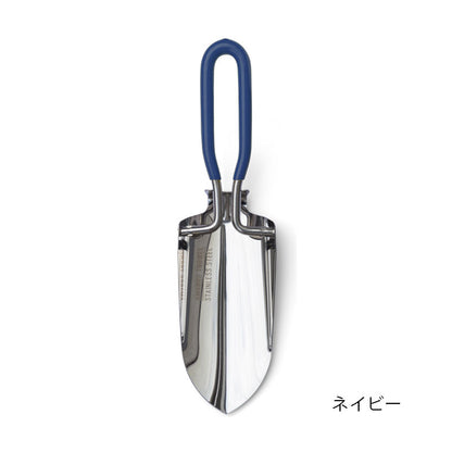 おりたたみスコップ TROWEL ステンレス amabro アマブロ 移植ごて 収納バック付