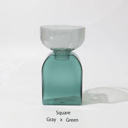 amabro TWO TONE VASE 球根花瓶 フラワーベース アマブロ バルブベース