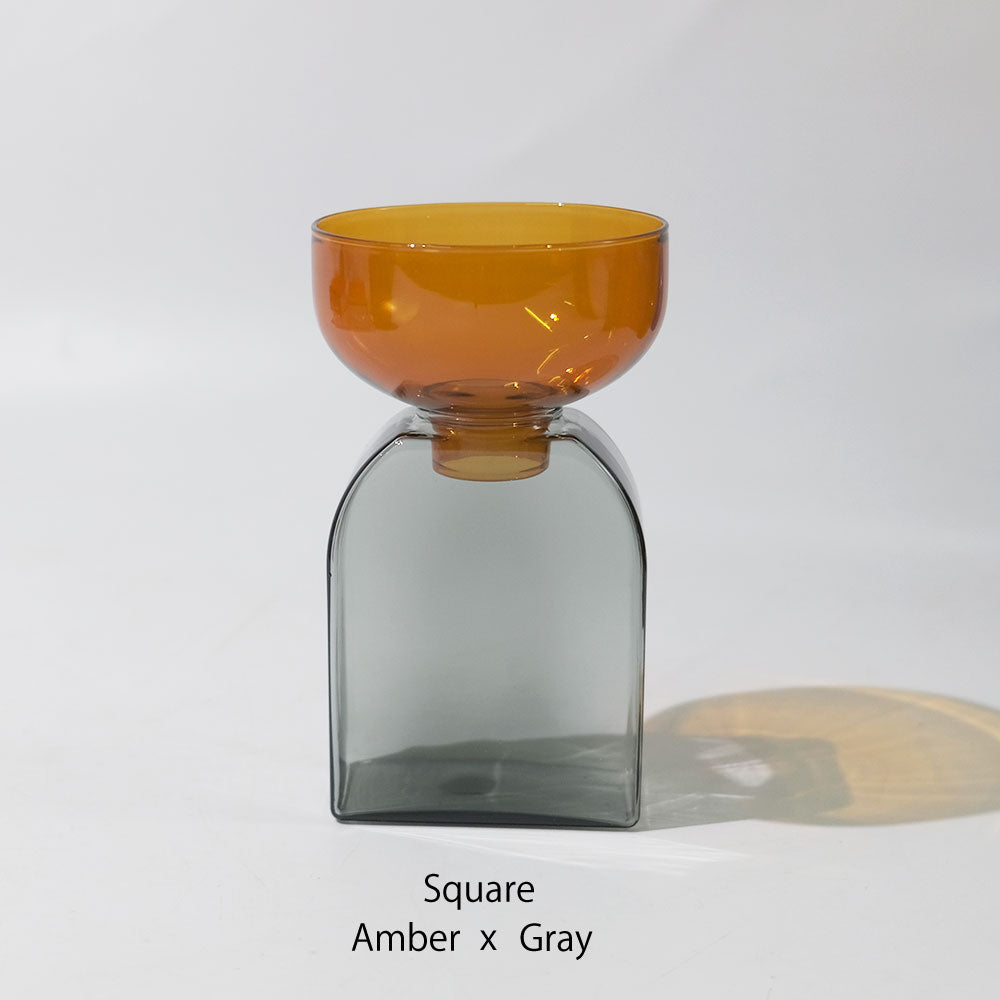 amabro TWO TONE VASE 球根花瓶 フラワーベース アマブロ バルブベース