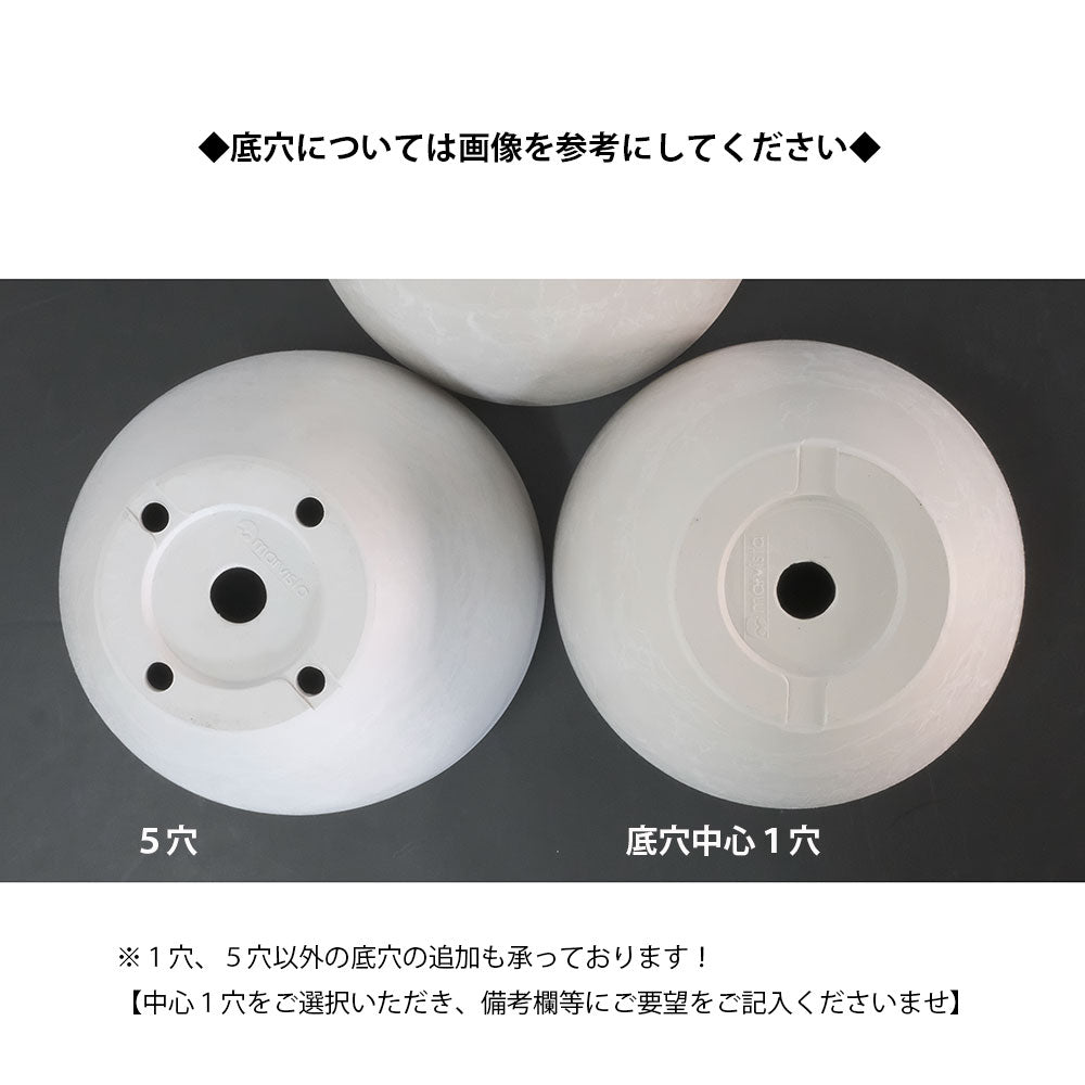 植木鉢 プラポット bowl 10 black plastic pot 径10.5cm 高さ8cm 3号 ホワイト ライトグレー アガベ コーデックス サボテン