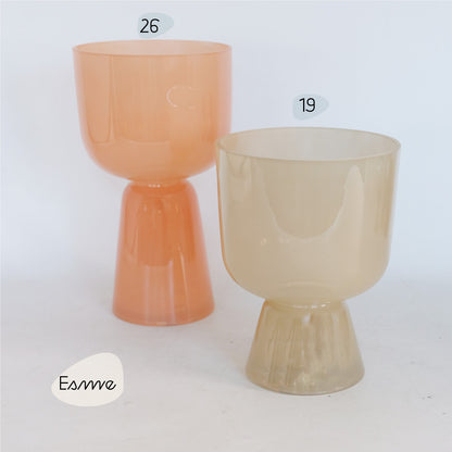おしゃれ ガラス鉢カバー エスメー 花器 北欧 FARM