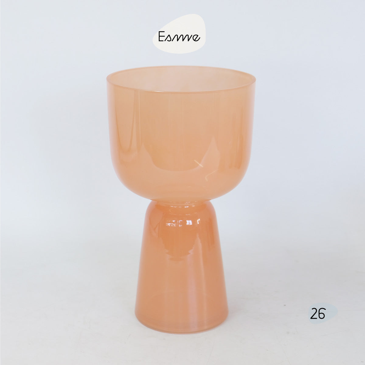 おしゃれ ガラス鉢カバー エスメー 花器 北欧 FARM