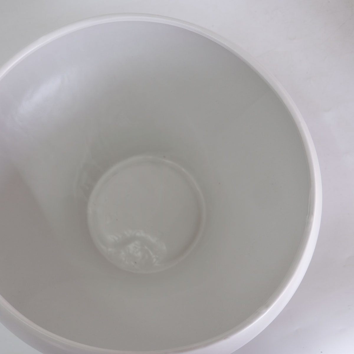送料無料】鉢カバー ブランカ41 白い鉢陶器製鉢カバー 底穴なし 径41cm