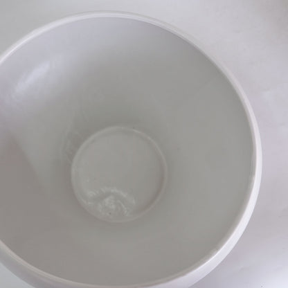 【送料無料】鉢カバー ブランカ41 白い鉢陶器製鉢カバー 底穴なし 径41cm 高さ23cm