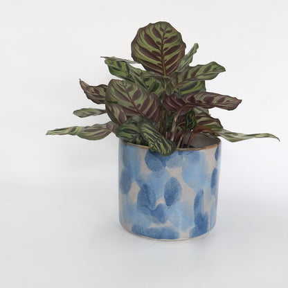 植木鉢 おしゃれ ダシャ16 鉢カバー セラミックポット 陶器 底穴なし 径18cm 高さ16.5cm