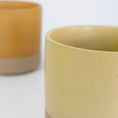 植木鉢 おしゃれ 陶器鉢 ハンネ16 鉢カバー 底穴なし 径18cm 高さ16cm