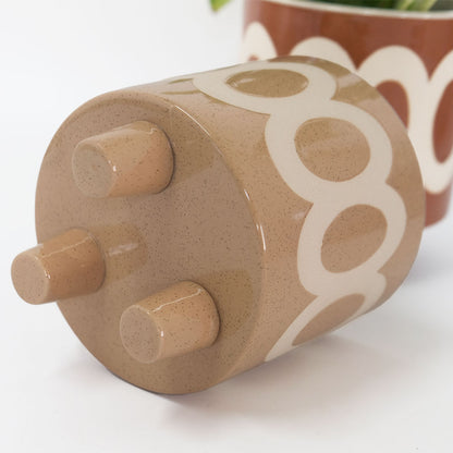 植木鉢 おしゃれ 陶器鉢 ラダ12 ３つ脚