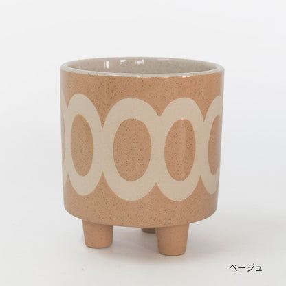 植木鉢 おしゃれ 陶器鉢 ラダ12 ３つ脚
