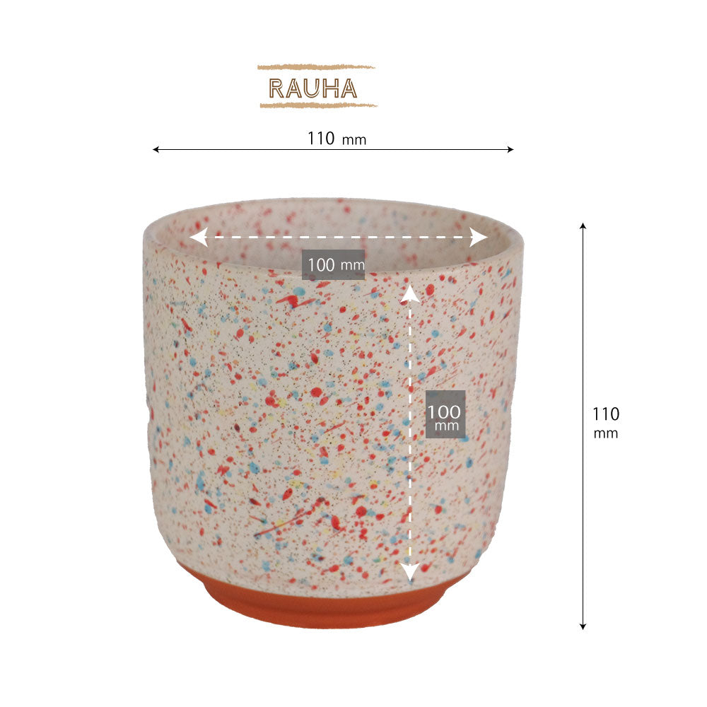 植木鉢 new ラウハ 11 鉢カバー ポット 陶器 セラミック 北欧 底穴なし 径11cm 高さ11cm