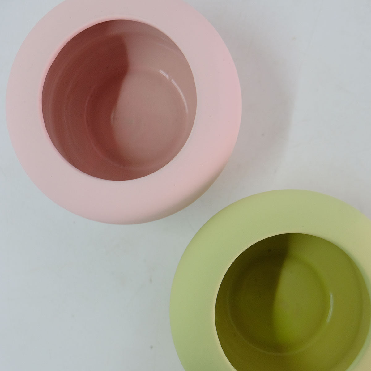 植木鉢 おしゃれ 室内 ステラ 鉢カバー かわいい もこもこ 陶器鉢 底穴なし 径12.5cm 高さ8.5cm パステルカラー