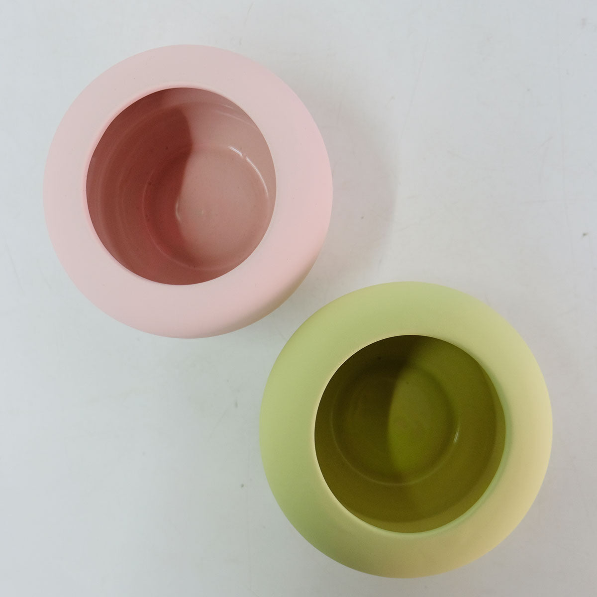 植木鉢 おしゃれ 室内 ステラ 鉢カバー かわいい もこもこ 陶器鉢 底穴なし 径12.5cm 高さ8.5cm パステルカラー