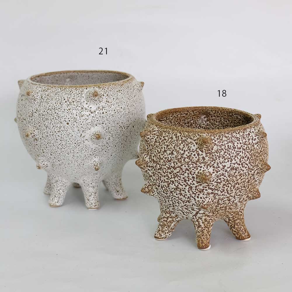 植木鉢 おしゃれ 室内 テオドラ21 鉢カバー 陶器 土器 径21cm 高さ18cm 底穴なし