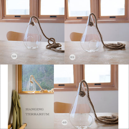 ガラステラリウム ハンキングベース LARGE HANKING VASE M L XL