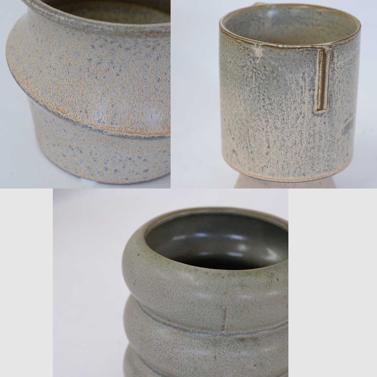 植木鉢 お洒落 テルエス 鉢カバー 底穴なし 陶器鉢 径12cm 高さ16cm