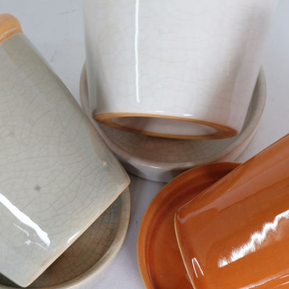 植木鉢  glossy pot 10 おしゃれ 陶器鉢 パステルカラーカラフル 径10cm 高9cm 底穴あり