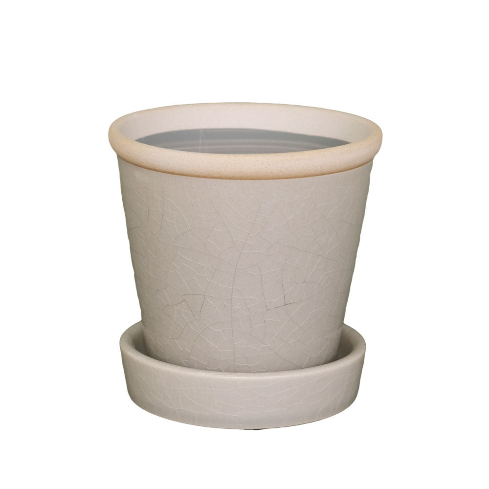 植木鉢  glossy pot 10 おしゃれ 陶器鉢 パステルカラーカラフル 径10cm 高9cm 底穴あり