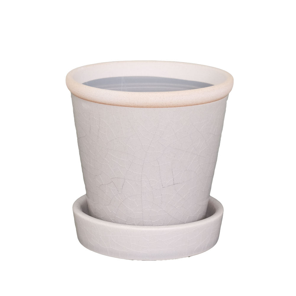 植木鉢  glossy pot 10 おしゃれ 陶器鉢 パステルカラーカラフル 径10cm 高9cm 底穴あり