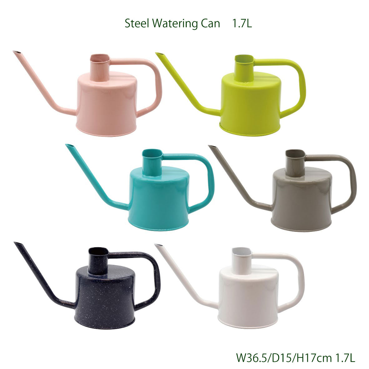 ジョウロ おしゃれ steel Watering Can ウォータリングカン1.7L ジョーロ かわいい