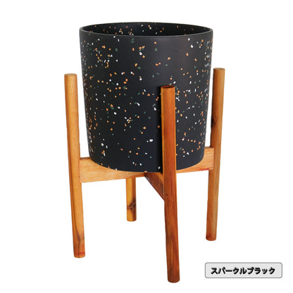 HOLST26 鉢カバーsp スタンド 付  スタンド 付 フラワースタンド 鉢台 植木鉢 スタンド
