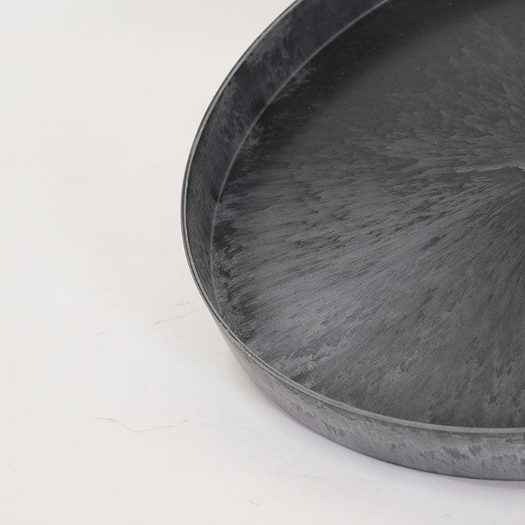 プラシャーレ32cm サボテン 頑丈 おしゃれ 塊根植物 多肉 黒プラスチック鉢