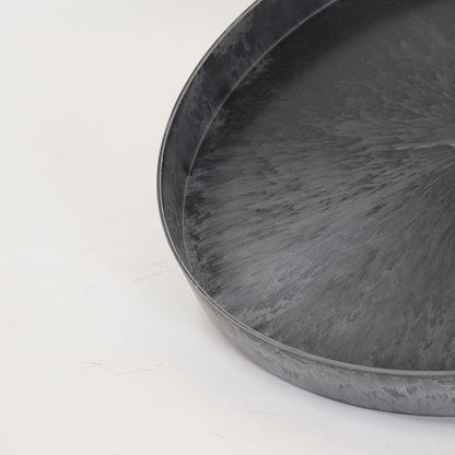 プラシャーレ32cm サボテン 頑丈 おしゃれ 塊根植物 多肉 黒プラスチック鉢