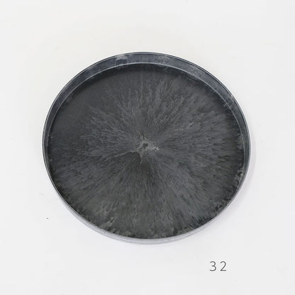 プラシャーレ32cm サボテン 頑丈 おしゃれ 塊根植物 多肉 黒プラスチック鉢