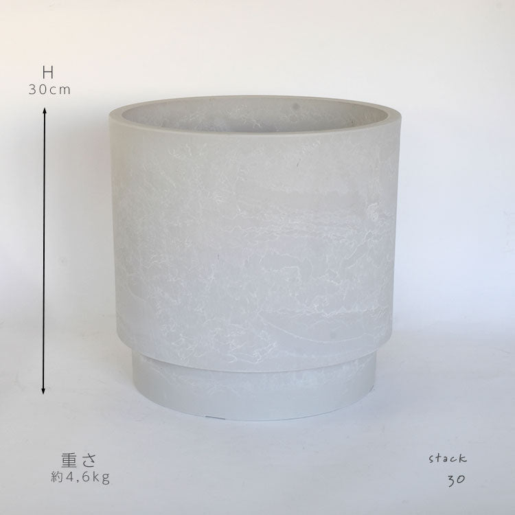 鉢カバー スタック 10号鉢対応 径37cm 高35cm 8号鉢対応 植木鉢 径31cm 高30cmプラ鉢 大型 頑丈 おしゃれ 塊根植物 多肉 黒プラスチック鉢 観葉植物 鉢