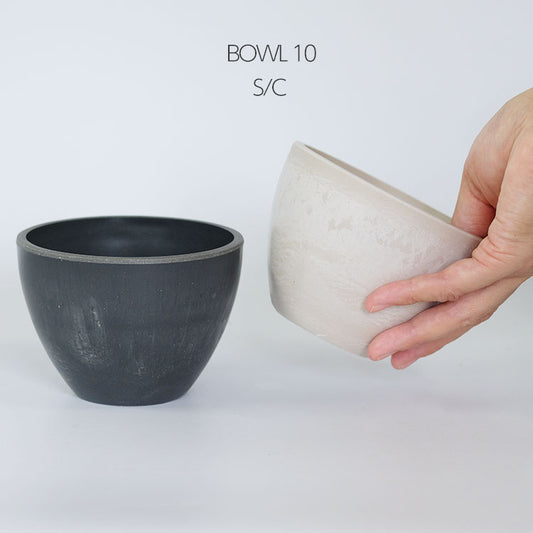 植木鉢  プラポット bowl 10 S/C サボテン 頑丈 塊根植物 多肉 コーデックス
