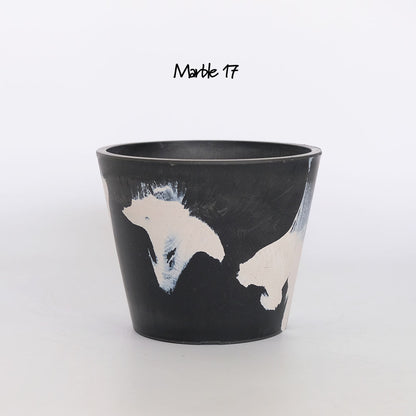 黒プラ鉢 マーブルポット 17 ビザールプランツ BLACK PLASTIC POT 塊根植物 多肉 黒プラスチック鉢 コーデックス 径17cm 高さ13.5cm スタンダード