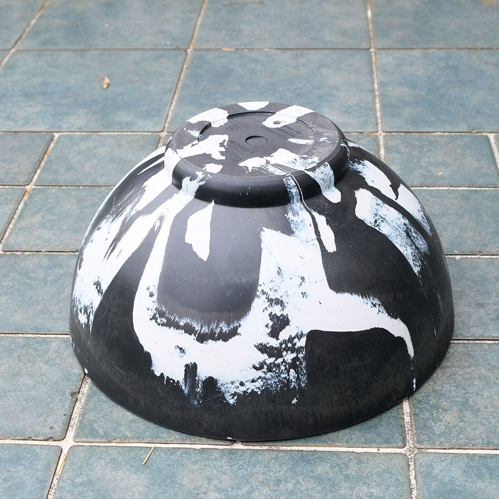 植木鉢 マーブルポット タフbowl50 サボテン 頑丈 おしゃれ 塊根植物 多肉 黒プラスチック鉢 コーデックス