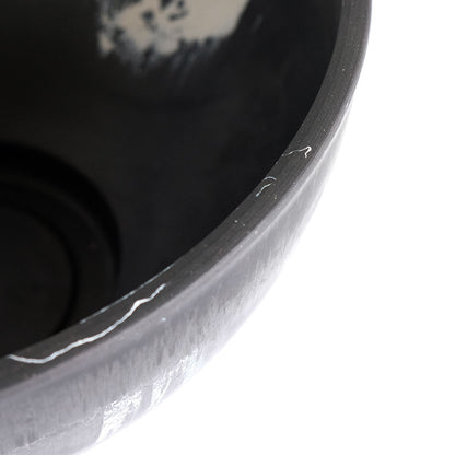 黒プラ鉢  マーブルポット タフbowl33 サボテン 頑丈 おしゃれ 塊根植物 多肉 黒プラスチック鉢 コーデックス