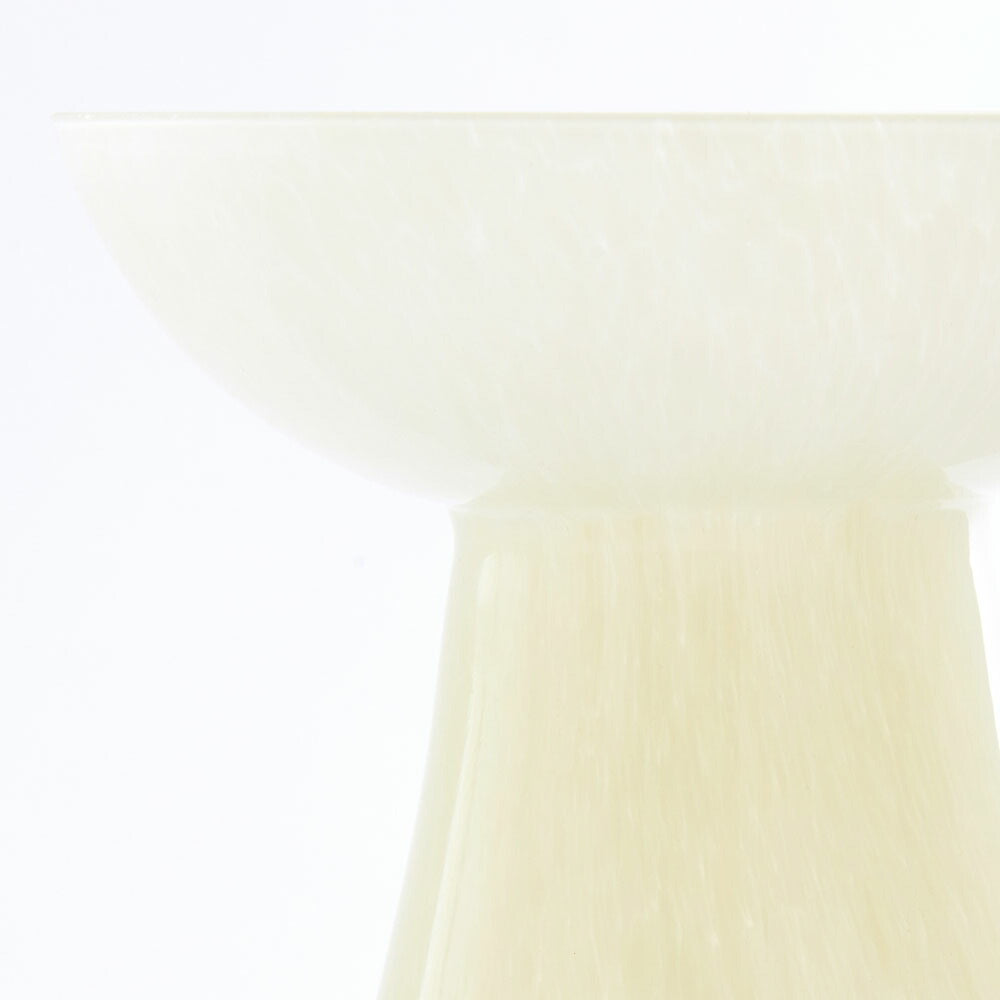 花瓶 おしゃれ ミルキー GLASS フラワーベース コレ かわいい 志成販売