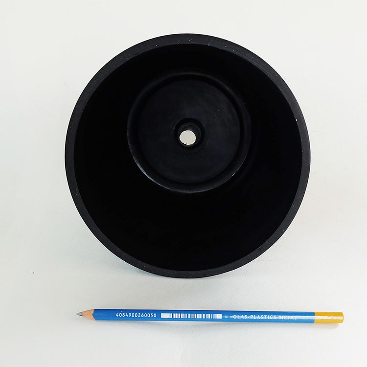 植木鉢 ブラックポット17 black plastic pot 頑丈 おしゃれ 塊根植物 多肉 黒プラスチック鉢 径17cm 高さ13.5cm スタンダード
