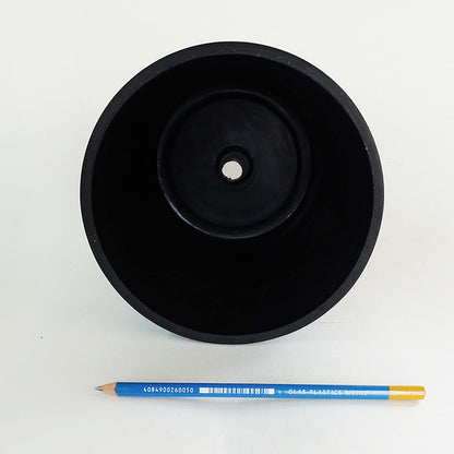 植木鉢 ブラックポット17 black plastic pot 頑丈 おしゃれ 塊根植物 多肉 黒プラスチック鉢 径17cm 高さ13.5cm スタンダード