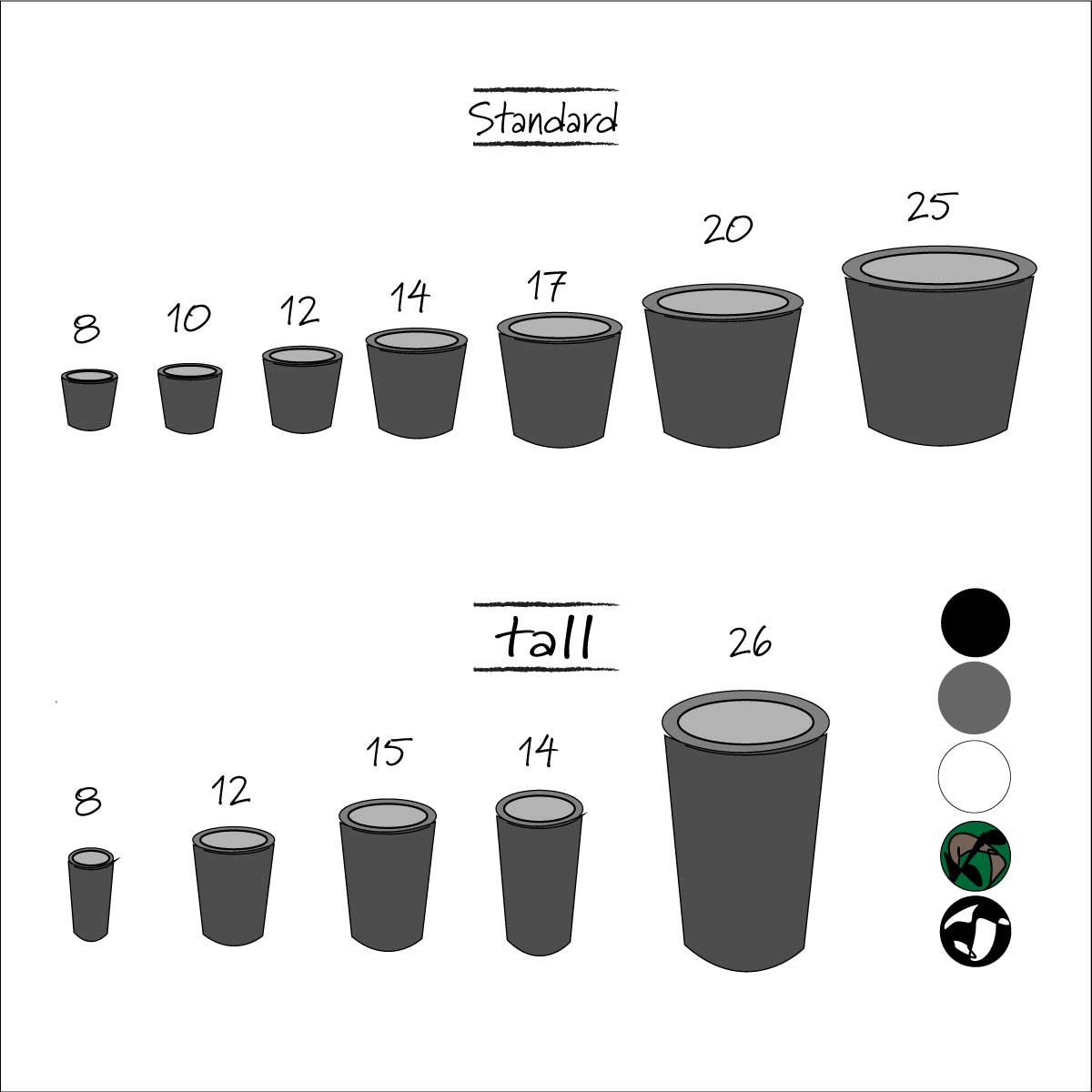 植木鉢 ブラックポット12 black plastic pot 径12cm 高さ10cm black plastic pot 4号 アガベ コーデックス サボテン
