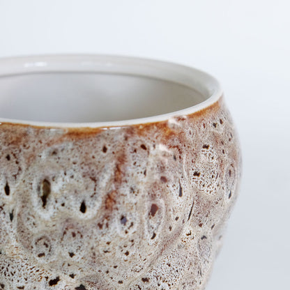植木鉢 ユニーク individual pot FK 陶器鉢 底穴あり セラミックポット 変形鉢